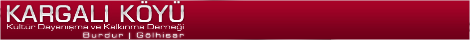 Burdur ili | Gölhisar ilçesi | KARGALI KÖYÜ